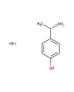 Astatech 4-[(1S)-1-AMINOETHYL]PHENOL HYDROBROMIDE, 95.00% Purity, 5G